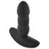 Playboy - crni analni vibrator s punjenjem i vibracijama
