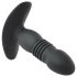 Playboy - crni analni vibrator s punjenjem i vibracijama