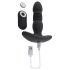 Playboy - crni analni vibrator s punjenjem i vibracijama
