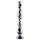 Playboy Jewels - talasasti stakleni dildo (providan)