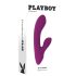 Playboy Zekaš - akumulatorski klitoralni vibrator (pink)