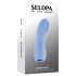 Evolved - teksturisani prstni vibrator (plava)
