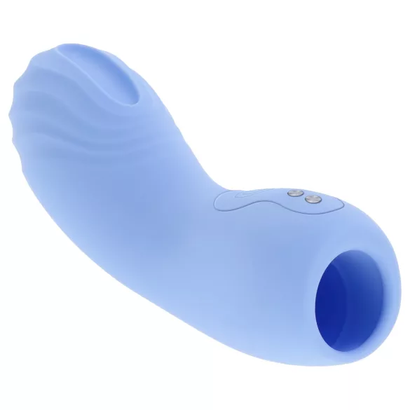 Evolved - teksturisani prstni vibrator (plava)
