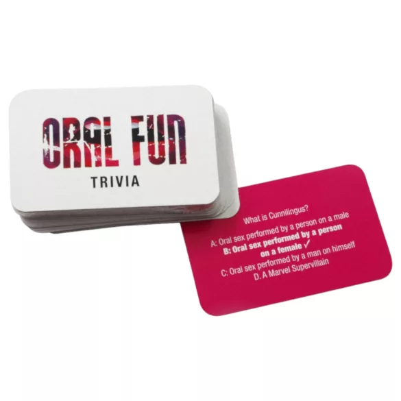 Oral Fun - еротска друштвена игра за парове (на енглеском језику)