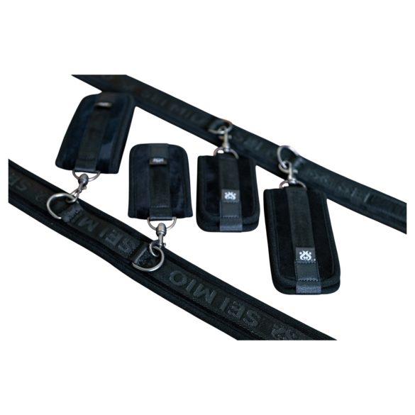 Sei Mio - lisice za butine, zglobove i gležnjeve (crna)