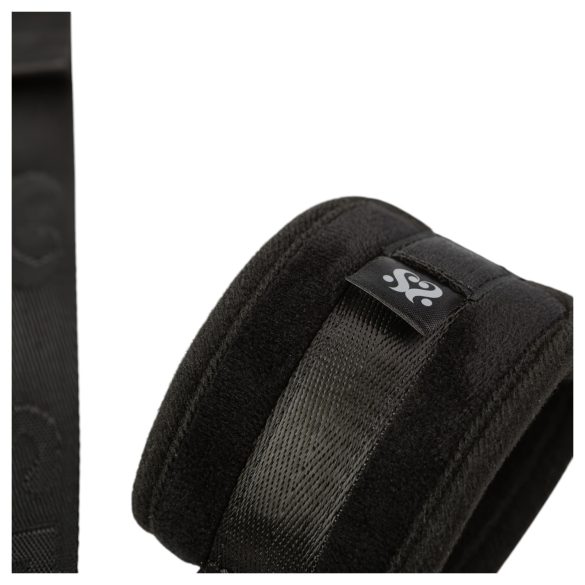 Sei Mio - Ruke iza leđa - Lisice i ogrlica (crna)