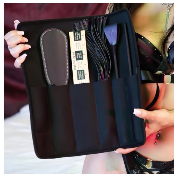 Sei Mio - set alata za kaznu - 5 delova (crno)