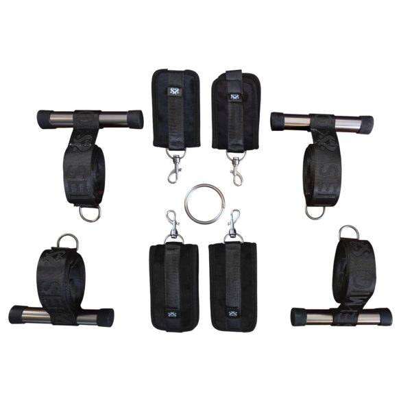 Sei Mio - crni bondage krst za vrata