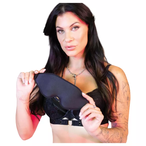 Sei Mio - Total Eclipse maska za oči (crna)