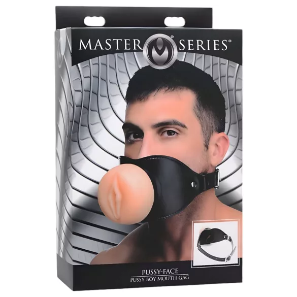 Master Series Вагина Лице - Устни Пеци (природна)