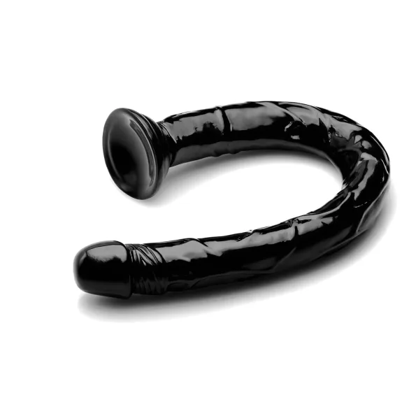 Hosed Anal Snake 19 - analni dildo sa vakumskom bazom (crni)