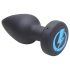 Zeus - bežični E-Stim analni vibrator (crni)