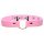 Master Series Kinky Kitty - ogrlica sa priveskom mačje glave (roze)