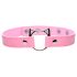 Master Series Kinky Kitty - ogrlica sa priveskom mačje glave (roze)