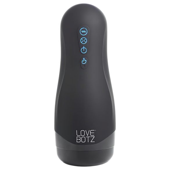 Lovebotz Auto Milker - vodootporni sisaljka i vibrator (crna)