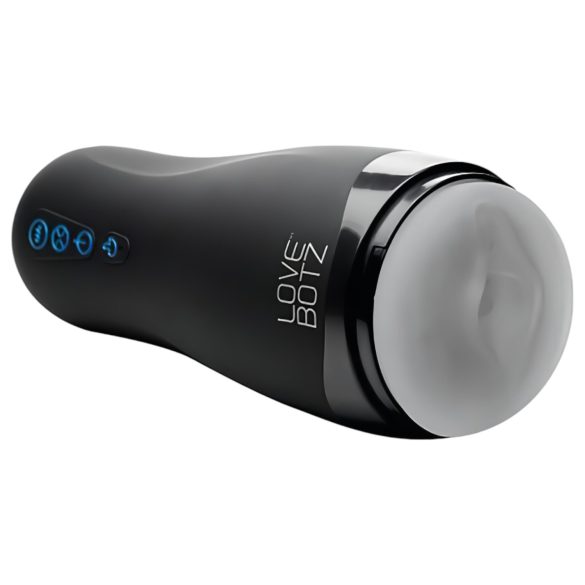 Lovebotz Auto Milker - vodootporni sisaljka i vibrator (crna)
