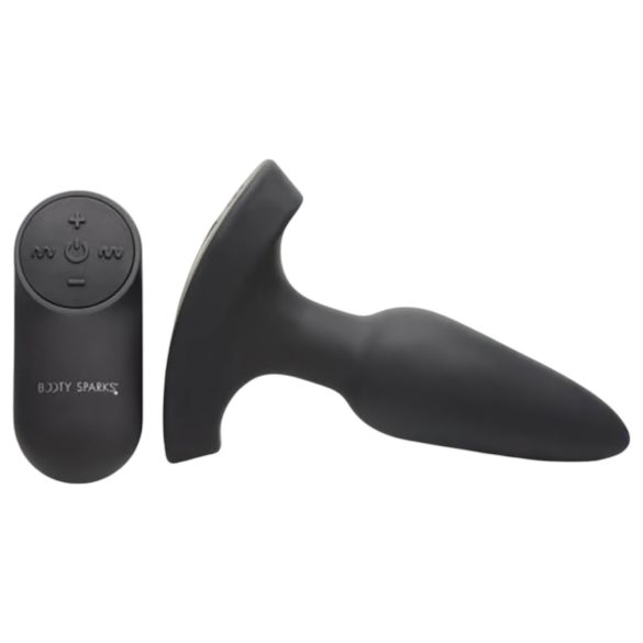 Booty Sparks Laser - bežični analni vibrator (crni)