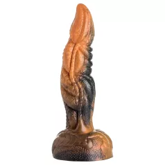   "Creature Cocks Ravager - teksturirani silikonski dildo - 20cm (narandžasti)"