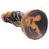 "Creature Cocks Ravager - teksturirani silikonski dildo - 20cm (narandžasti)"