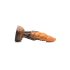 "Creature Cocks Ravager - teksturirani silikonski dildo - 20cm (narandžasti)"