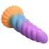 Creature Cocks Mistika - jednorog dildo - 21cm (ljubičasto-žuto)