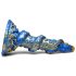 Creature Cocks Kraken - spiralni dildo od pipaka - 21 cm (zlatno-plavi)