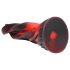 Hell Kiss silikonski dildo - 19cm (crveni)