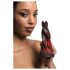 Hell Kiss silikonski dildo - 19cm (crveni)