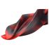 Hell Kiss silikonski dildo - 19cm (crveni)