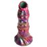 Creature Cocks Larva - vanzemaljac ovipozitor dildo (dugine boje)