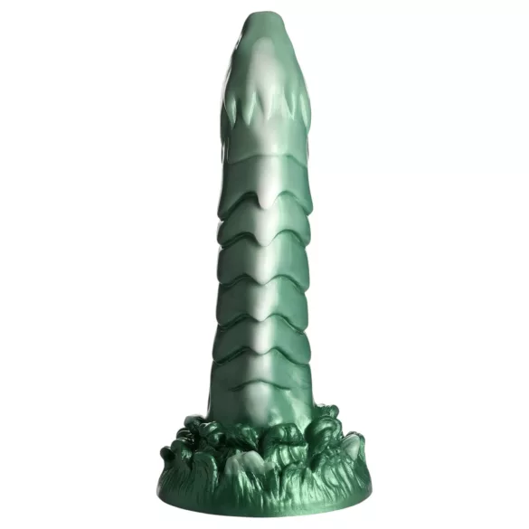 Čudovišni Kraken - Zeleni silikonski dildo