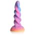 Creature Cocks Moon Rider - sjajni jednorog dildo (ljubičasto-ružičasti)