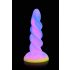 Creature Cocks Moon Rider - sjajni jednorog dildo (ljubičasto-ružičasti)