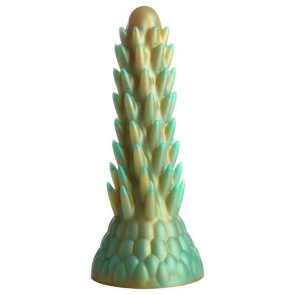 Stvor Cocks Stegosaurus - silikonski dildo - 20cm (zeleni)