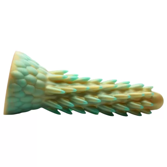 Stvor Cocks Stegosaurus - silikonski dildo - 20cm (zeleni)