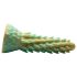 Stvor Cocks Stegosaurus - silikonski dildo - 20cm (zeleni)