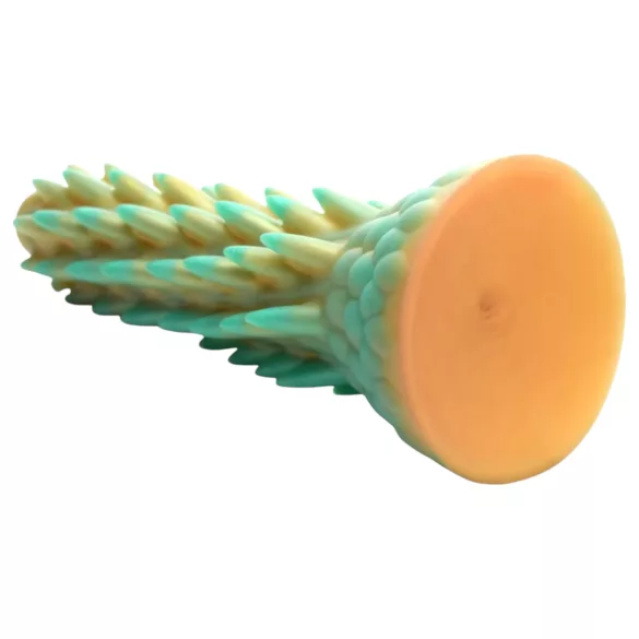 Stvor Cocks Stegosaurus - silikonski dildo - 20cm (zeleni)