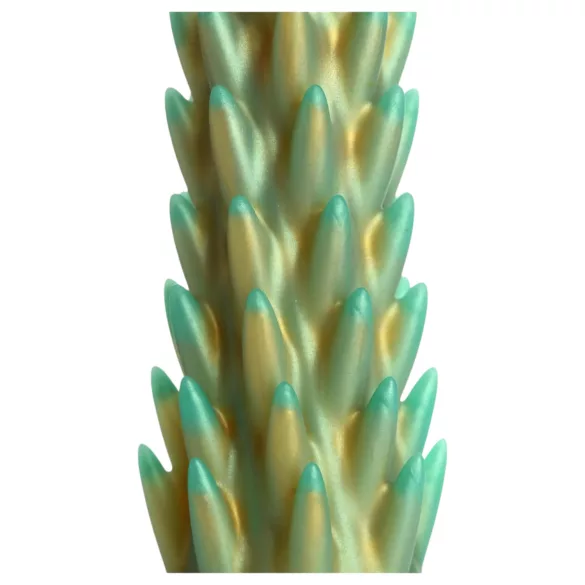 Stvor Cocks Stegosaurus - silikonski dildo - 20cm (zeleni)