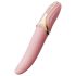 Zalo Eve - punjivi rotirajući vibrator sa grejanjem (pink)
