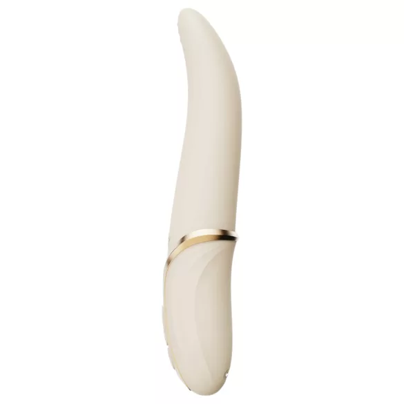 Zalo Eve - bežični, grejni rotirajući vibrator (bela)