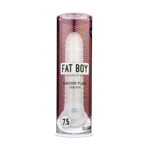 Fat Boy Checker - penis rukav (19cm) - bela