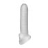 Fat Boy Micro Ribbed - penis rukav (17cm) - bela
