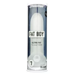   Fat Boy Original Ultra Debeli - navlaka za penis (19cm) - bela