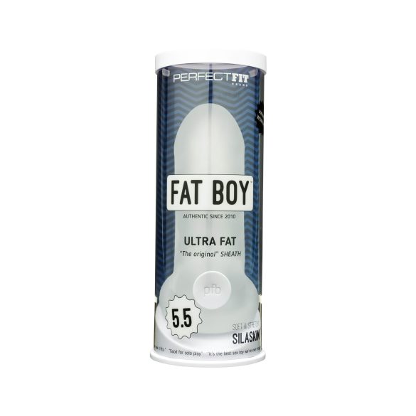 Fat Boy Original Ultra Debeli - navlaka za penis (15 cm) - bela