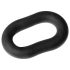 Perfect Fit Ultra Wrap 6 - debeli crni prsten za penis (15cm)