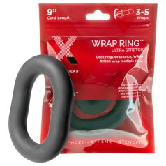   Perfect Fit Ultra Wrap 9 - debeli prsten za penis - crna (22cm)