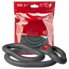   Perfect Fit Ultra Wrap - set debelih crnih penis prstenova (3 kom)