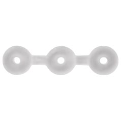   "Perfect Fit Triple - Prstenovi za Penis Trio (Bela)"