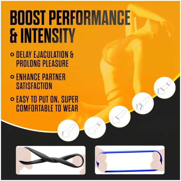 Stay Hard - set prstenova za penis - 3 komada (šareno)