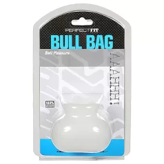 Perfect Fit Bull Bag - Teg za rastezanje testisa (providan)